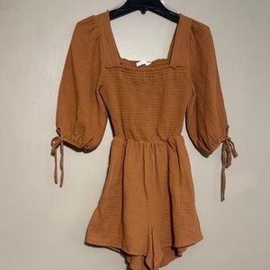 Lush Textured Romper